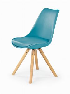 Krzesło skandynawskie z drewnianymi nogami - k2016