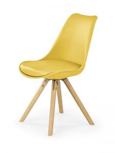 Krzesło skandynawskie z drewnianymi nogami - k2018