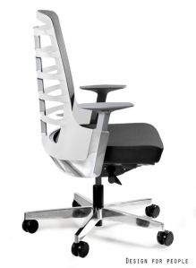 Fotel biurowy spinelly m 998w biały