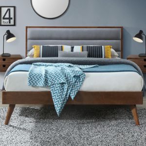 Oriana eleganckie łóżko tapicerowane 160x200 cm