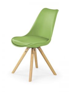 Krzesło skandynawskie z drewnianymi nogami - k2017