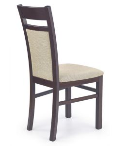 Klasyczne drewniane krzesło gerard 2 ciemny orzech
