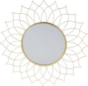 Ozdobne lustro ścienne do salonu mandala