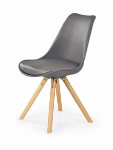 Krzesło skandynawskie z drewnianymi nogami - k2015