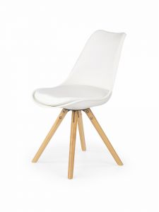 Krzesło skandynawskie z drewnianymi nogami - k2011